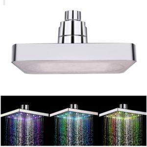 ראש מקלחת צבעוני LED Spary