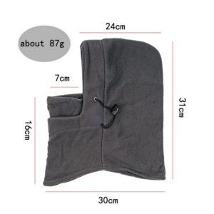 VEQKING חורף Windproof  חם צוואר גרב פנים לסקי, לאופניים לאופנוע לקסדת כובע
