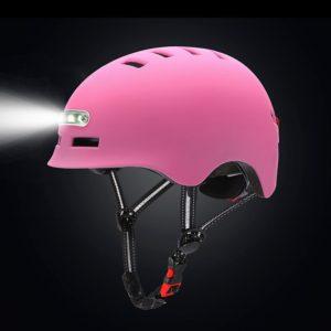 קסדת בטיחות עם פנס לרכיבה על אופניים 🚴‍♀️