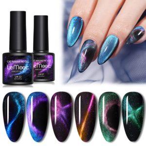 לק ג'ל עין החתול 👁 מתאים למנורת LED UV של חברת LEMOOC