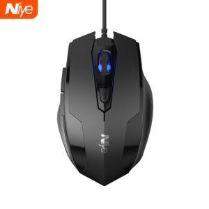 USB Wired  עכבר אופטי מקצועי לגיימרים 2400DPI  לחצנים 6 LED